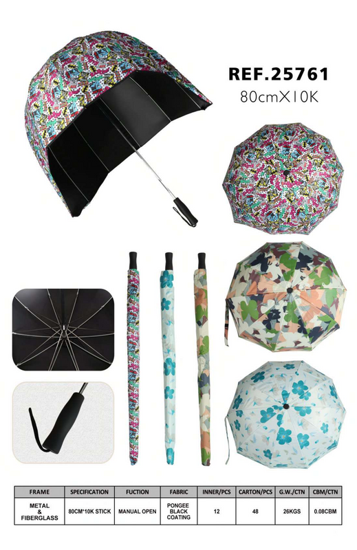Colorful Pattern Helmet Umbrella-25761