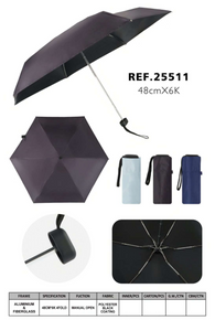 Compact Manual Folding Umbrella-25511