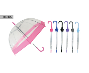 Transparent POE Umbrella with Auto-Open Function-3466A