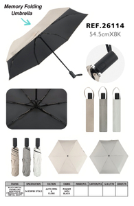 Memory Folding Auto Open & Close Umbrella -26114