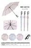 Floral Auto Open Stick Umbrella-26174